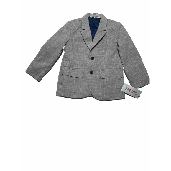 Cat & Jack Baby Toddlers‎ Gray Suit Jacket NWT size 2T - Picture 2 of 7